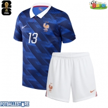 Frankrike Kante #13 Hjemmedraktsett Barn VM 2026 Kortermet (+ Korte bukser)